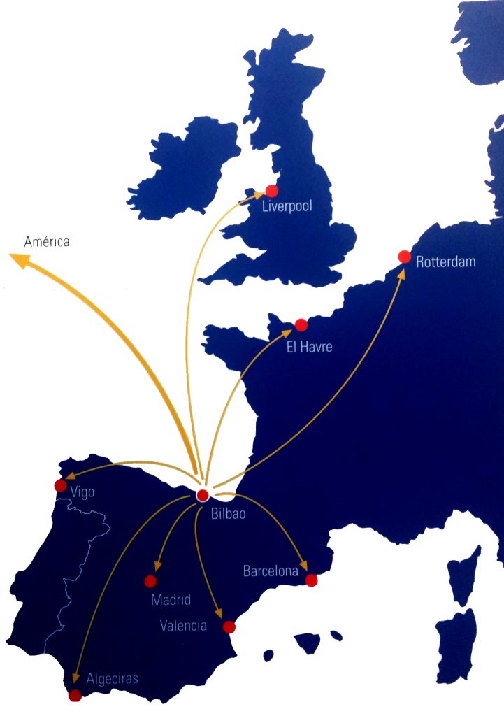 FrioPort - Mapa de enclave estratégico.